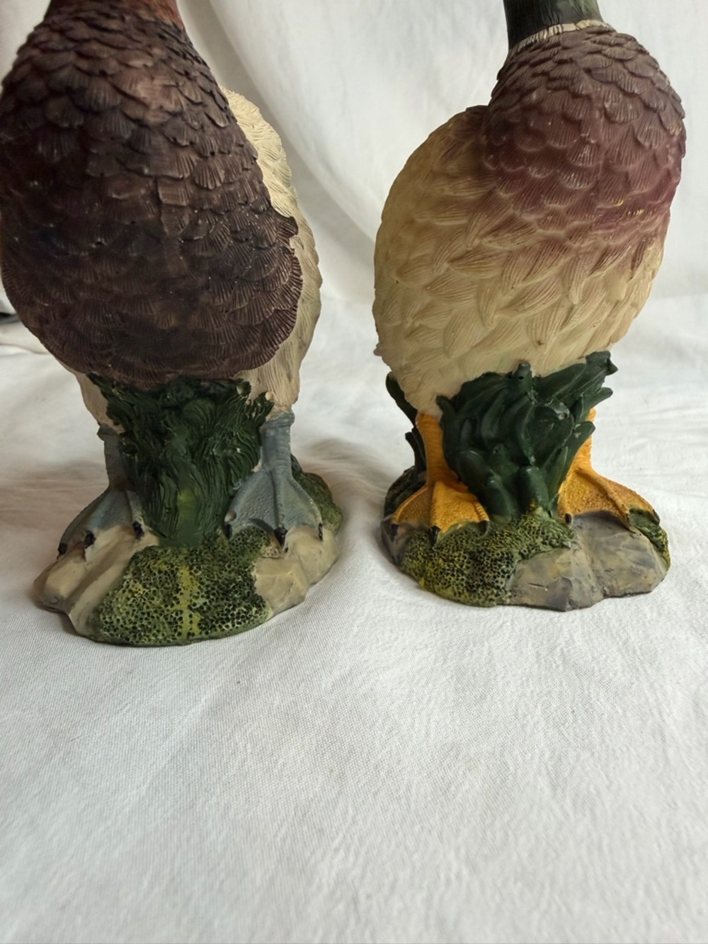 Yardworks Originals Decorative Duck Figurines - Mallard & Canvasback - Set of 2 - Picture 8 of 16